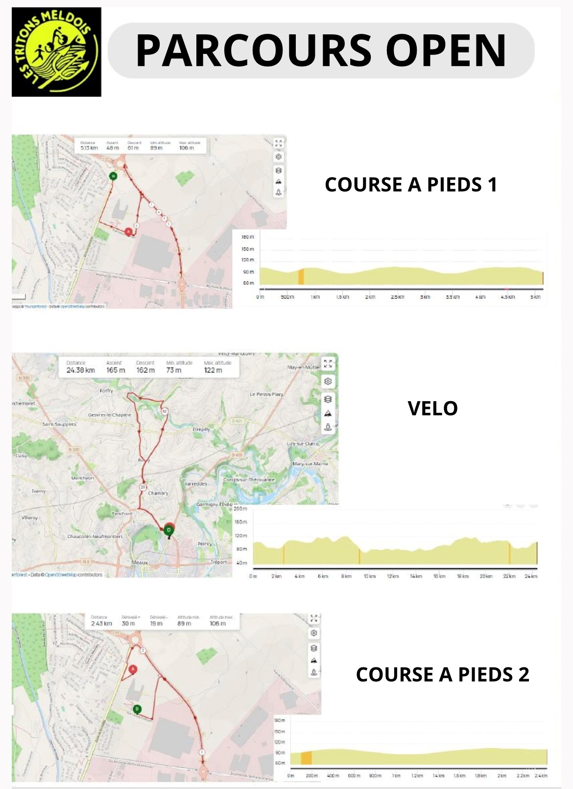 PHOTOS PARCOURS OPEN 2024